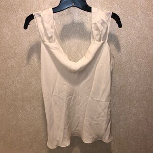 Theory Womens White Ivory Tank Top Shirt Size Medium, New With Tags